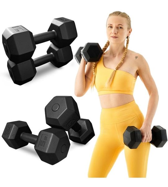 Trex Sport TX-005CD - Halterset - Composiet - 2×5 kg - Voor krachttraining