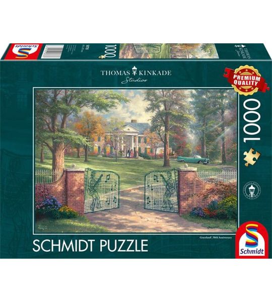 Kinkade Graceland 50th anniversary - 1000 stukjes - Puzzel