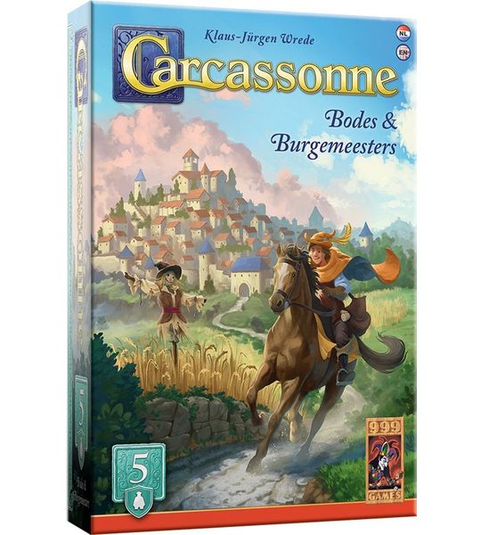 Carcassonne: Bodes&Burgemeesters Uitbreiding - Bordspel