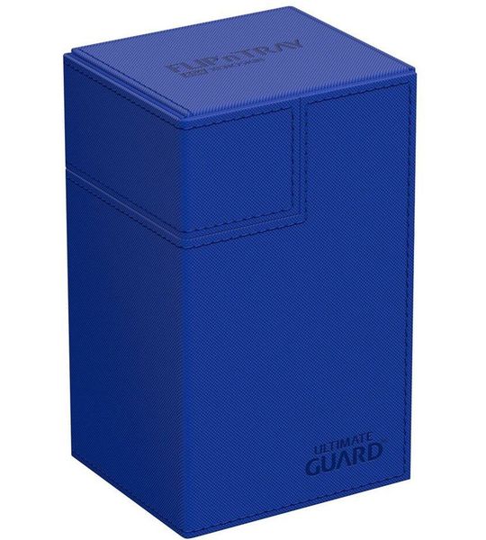 Ultimate Guard Ultimate Guard Flip'n'Tray 80+ Xenoskin - Blue Card Boxes