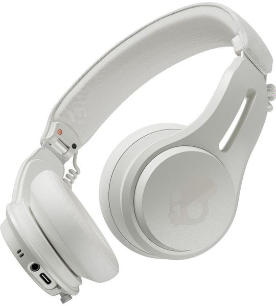 Skullcandy Skullcandy Icon Anc Bone/orange Hoofdtelefoon Wit