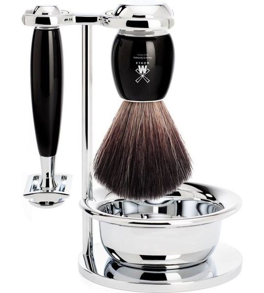 Mühle - Scheerset Vivo 4-delig - Zwart