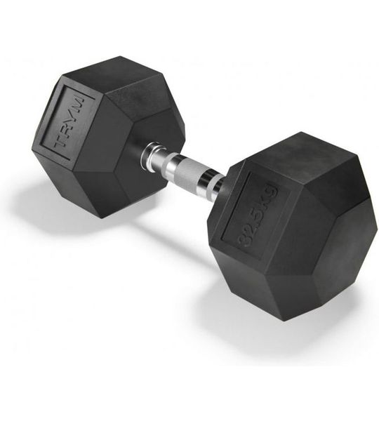 TRYM Dumbell - Vaste Halter - Rubberen coating - Premium - 32,5 kg