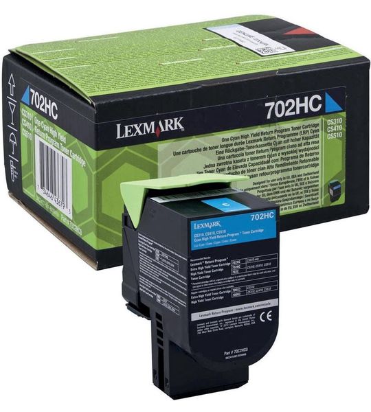 Lexmark 70C2HC0 cyaan