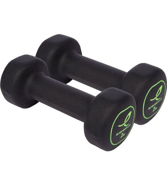 ENERGETICS - neoprene dumb. pairs - dumbells - Zwart