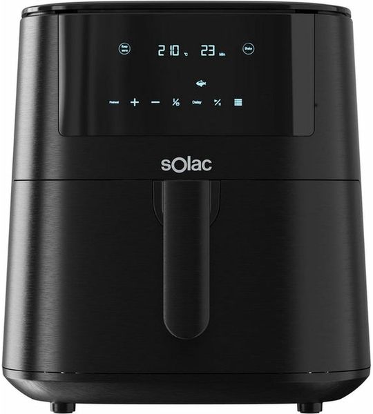 Solac FA1521 Enkel 7 l Vrijstaand 1650 W Heteluchtfriteuse Zwart