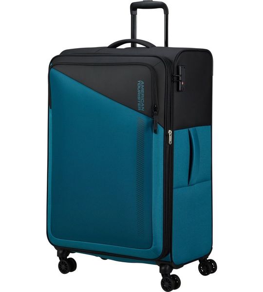 American Tourister Daring Dash Expandable Spinner 77cm Black/Blue