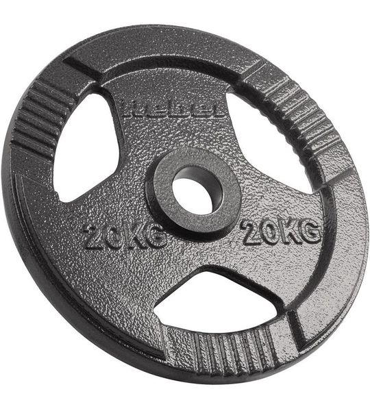 Olympic cast iron plate 20kg 51mm hole grips