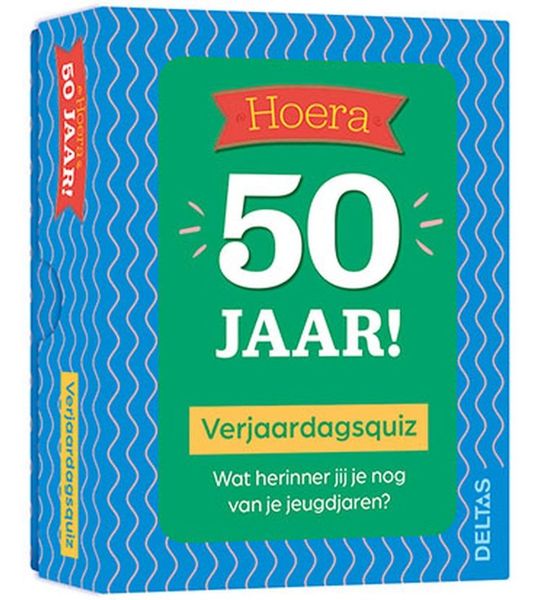 Deltas Verjaardagsquiz Hoera 50 jaar!