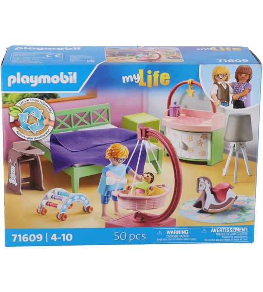 PLAYMOBIL My Life Slaapkamer met baby speelhoek - 71609