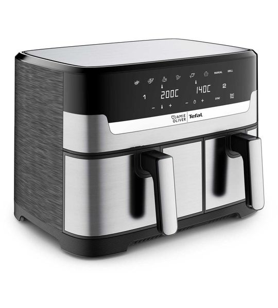 Tefal Jamie Oliver 8,3L dubbele airfryer EY90JDE1