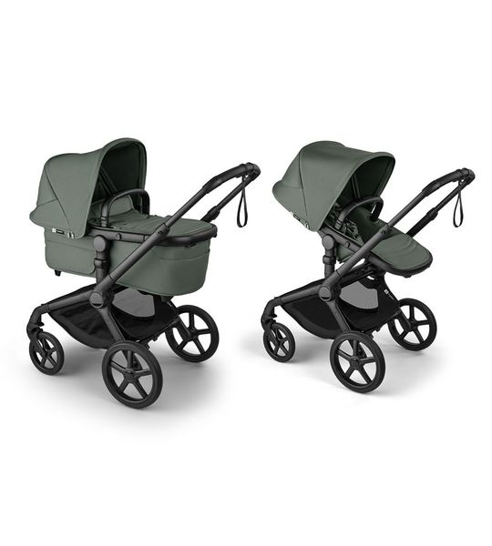 Kinderwagen Bugaboo Fox5 Renew Compleet Black/Forest Green
