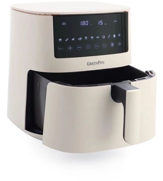 GreenPan Bistro XXL airfryer 7.2L cream