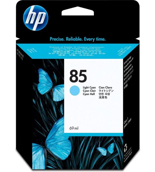 HP 85 licht cyaan