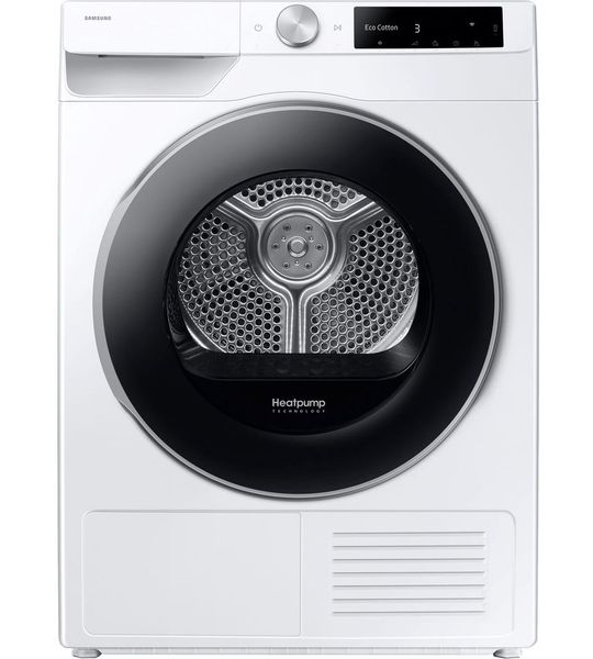 Samsung 9KG AI Dry Droger 6000-serie - Wit en zwart