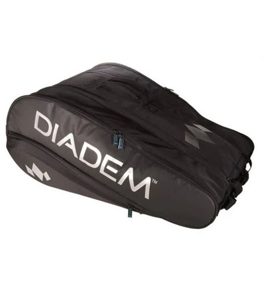 Diadem Tour v3 12 racketbag - tennistas - zwart