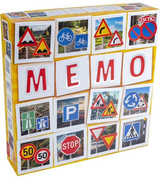 Tactic Memory - Kaartspel - Memo - Verkeersborden