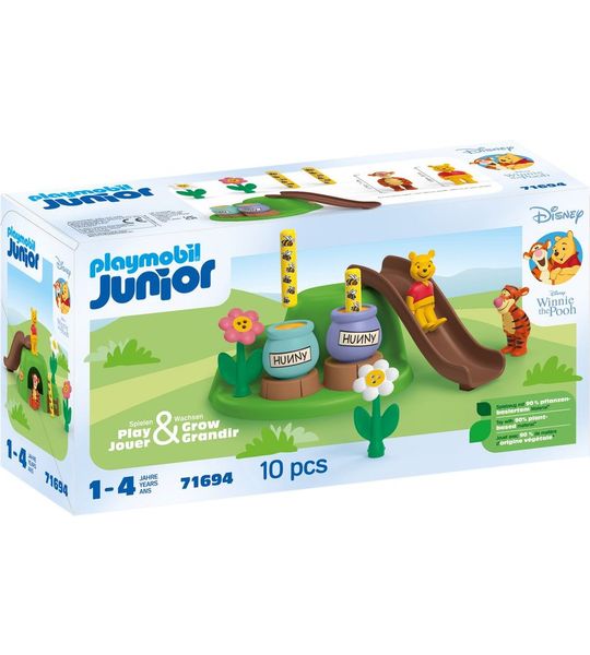 PLAYMOBIL Junior & Disney: Winnie de Poeh Bijentuin - 71694