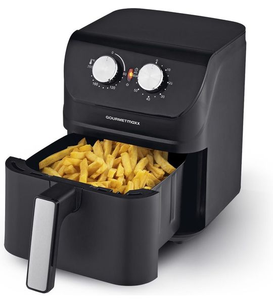 GOURMETmaxx heteluchtfriteuse 4 L - 3 in 1: heteluchtoven, grill & friteuse