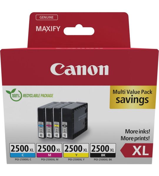 Canon PGI-2500XL multipack zwart en kleur