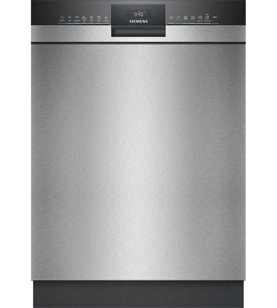 Siemens SN43ES71MS Onderbouw vaatwasser Grijs