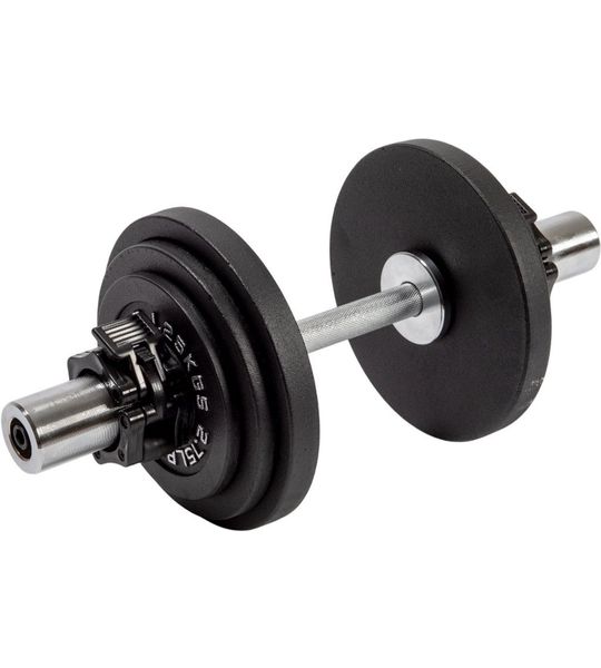 PUMPBELLS - Verstelbare Halter - 20KG - Halterschijven - Incl Jawlocks