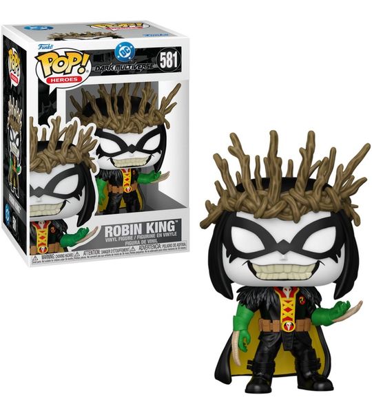 DC Dark Multiverse POP! Heroes Vinyl Figures Robin King 9 cm