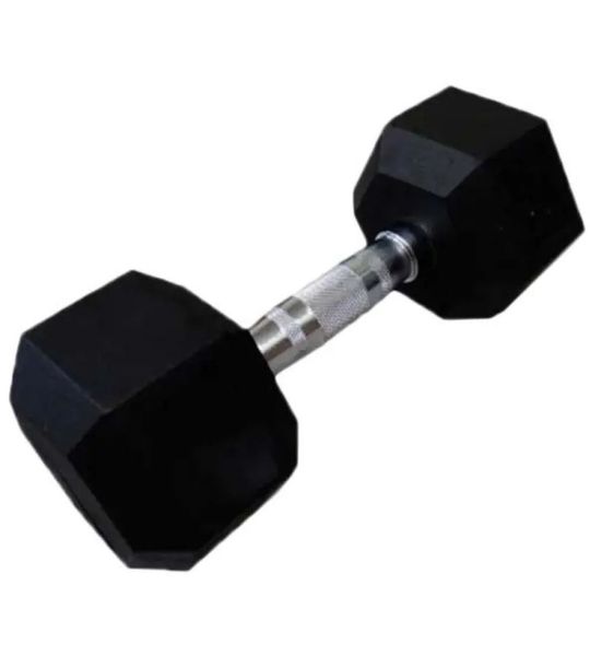 Softee Hex Dumbbell 15kg Zilver