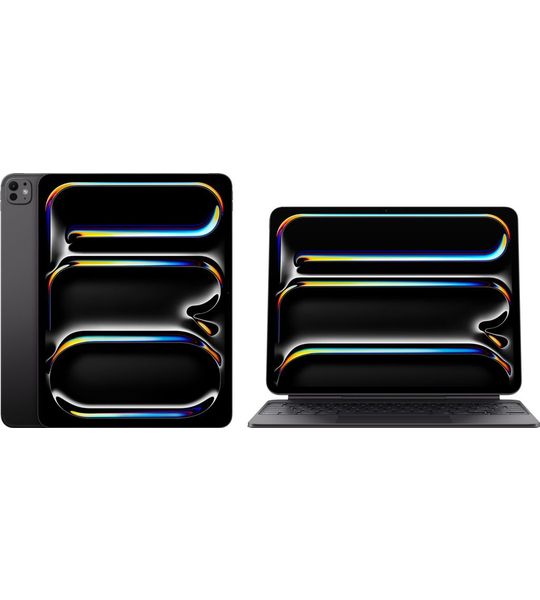 Apple iPad Pro (2024) 13 inch 512GB Wifi + 5G Zwart + Apple Magic Keyboard QWERTY