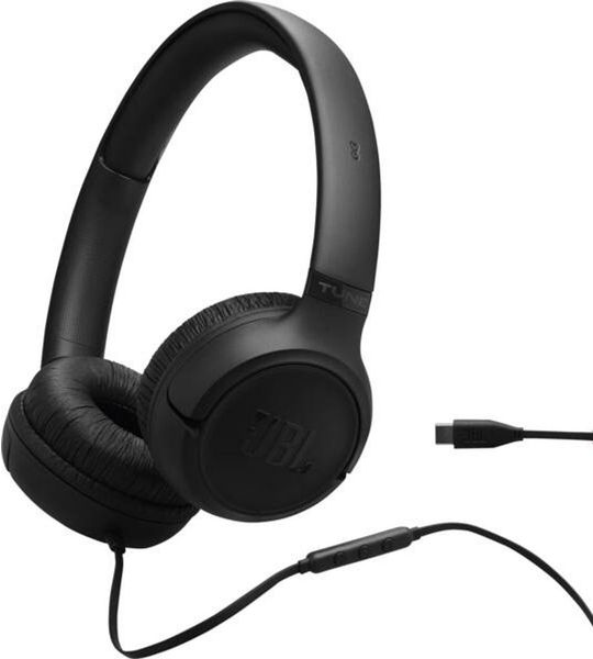 JBL Tune 530C USB-C Hoofdtelefoon Zwart