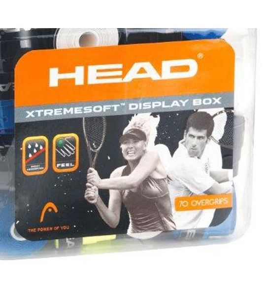 HEAD Overgrip Xtremesoft Display Box 70 Stuks