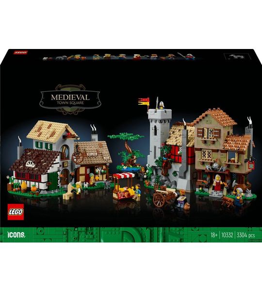 LEGO Icons Middeleeuws stadsplein - 10332