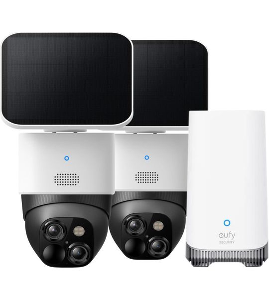 Eufy Solocam S340  2-pack + Homebase 3