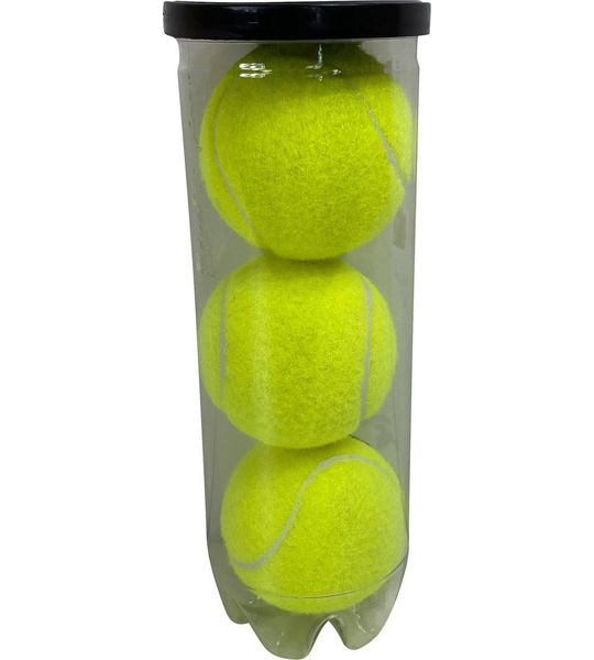 Tennisballen in koker - 3x - geel