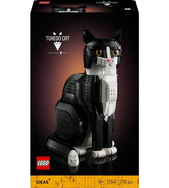 LEGO Ideas Zwart-witte kat - 21349