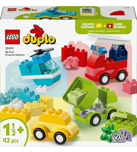LEGO DUPLO 10474 Mijn eerste creatieve voertuigen