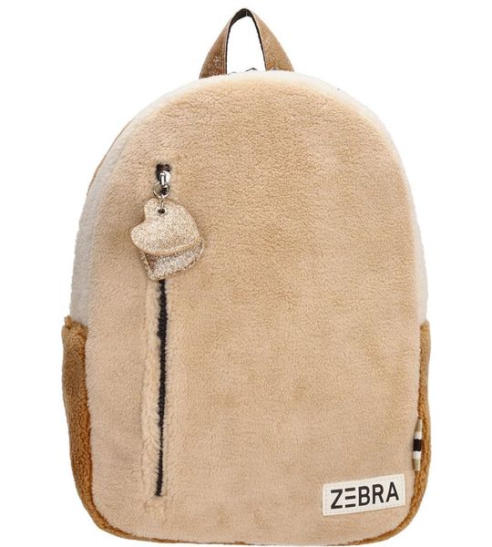 Zebra Rugzak Teddy beige