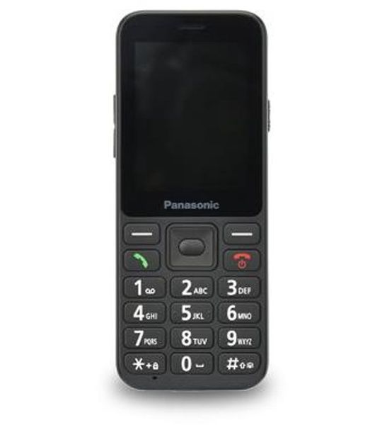 Panasonic Kx-tu250exb Senior Feature Phone 4g - 128 Mb Zwart