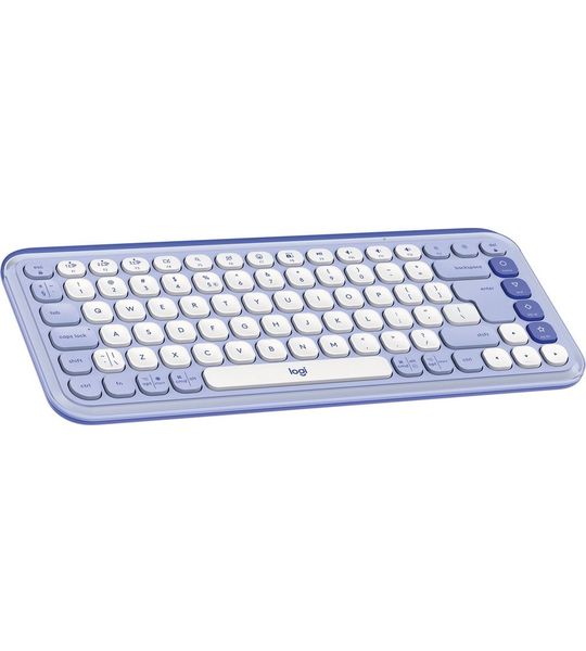 Logitech Pop Icon Keys Draadloos Toetsenbord Lila