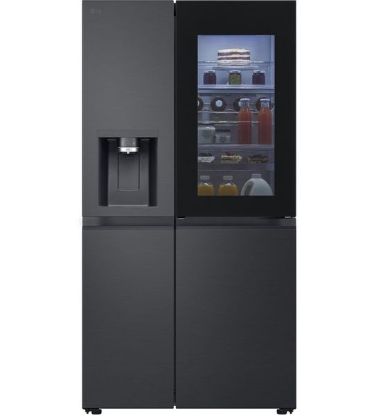 LG GSXE90EVDD Amerikaanse koelkast Zwart