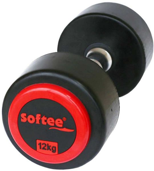 Softee Pro-sport 12kg Dumbbell Zwart 12 kg