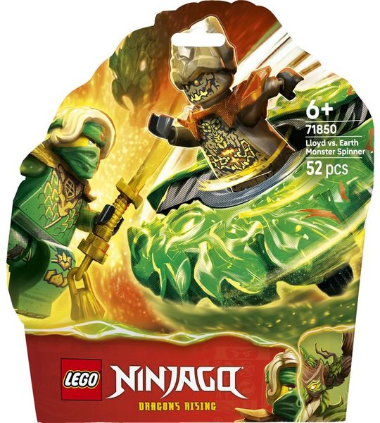 LEGO Ninjago 71850 Lloyd vs. elementaire monsterspinner