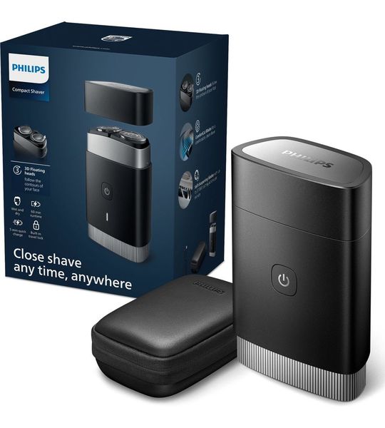 Philips Compact Shaver Pq888/06 Scheerapparaat Grijs