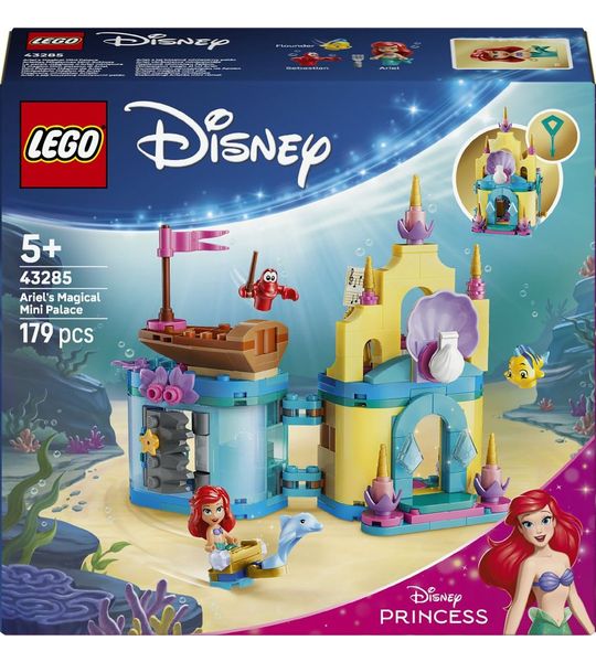 LEGO Disney Princess 43285 Ariels magische minipaleis