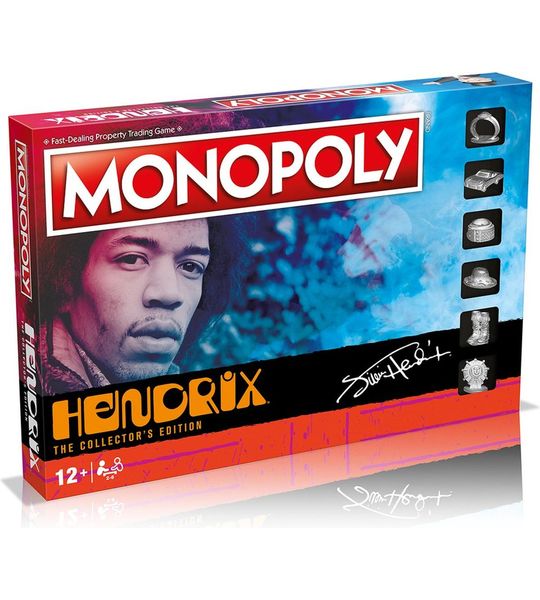Winning Moves Monopoly - Bordspel - Jimi Hendrix - Engels