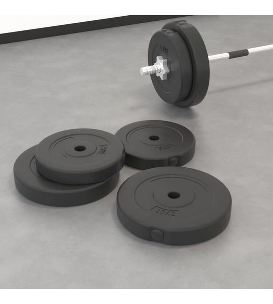 vidaXL Halterschijven Set - 20kg, 4 stuks