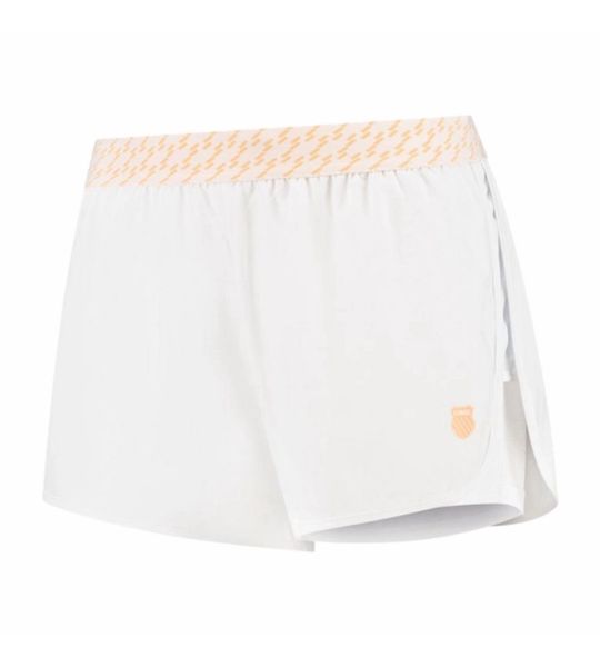 Tennisbroek K-Swiss Women Hypercourt Short 6 White-M
