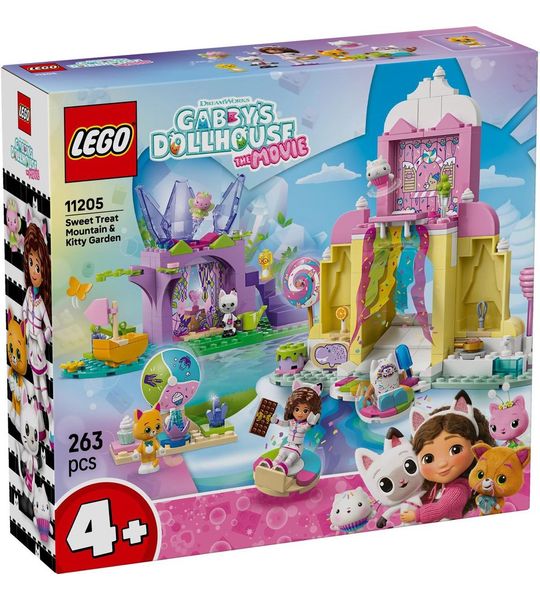 LEGO® Gabby's Poppenhuis Snoepjesberg en Kittentuin - 11205