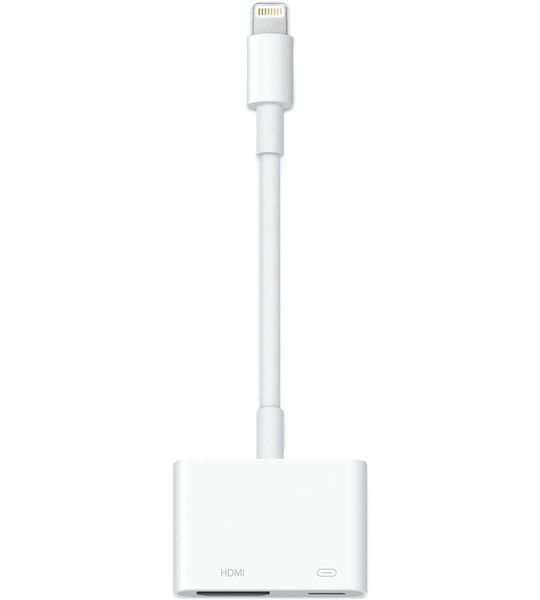 Apple Lightning Digital Av-adapter Lightning-adapter Wit