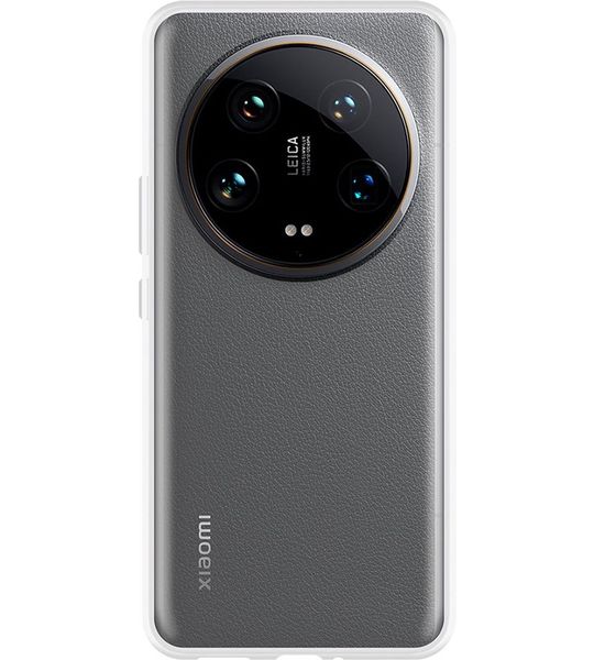 Just in Case Soft Design Xiaomi 14 Ultra Back Cover Transparant